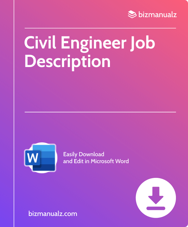 Civil Engineer Job Description | JD0160