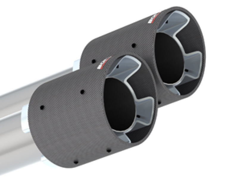 20-22 Ford GT500 5.2L AT Borla 140837CF 3in ATAK CatBack Exhaust w/ Carbon Fiber Tips