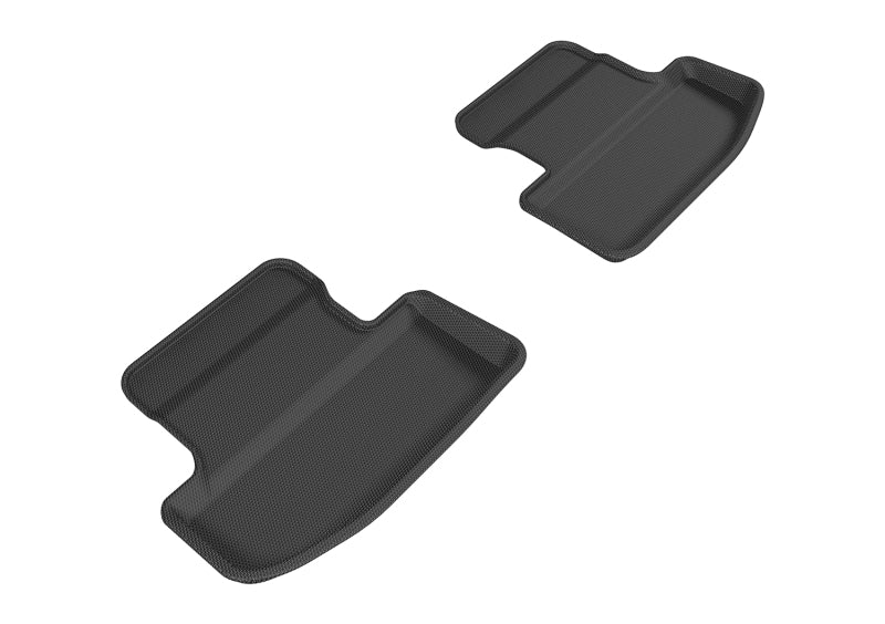 15-24 Ford Mustang 3D MAXpider L1FR08521509 Kagu 2nd Row Floormats - Black