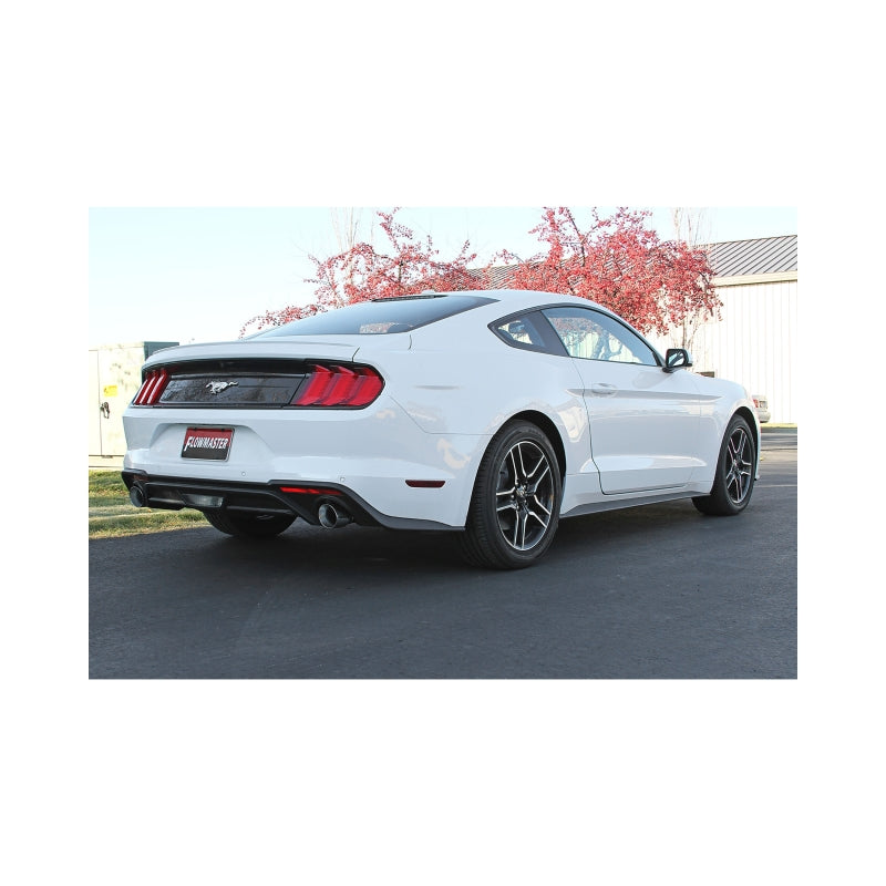 15-23 Ford Mustang 2.3L / 15-17 Mustang 3.7L Flowmaster 817713 Outlaw Axle-back Exhaust System