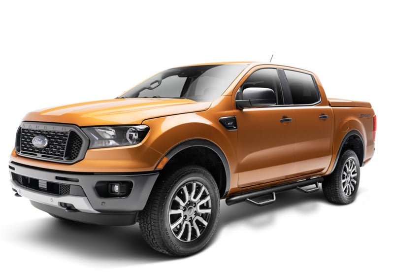 19-25 Ford Ranger Crew Cab N-Fab F1981CC-TX Nerf Step Tex. Black -Cab Length 3in