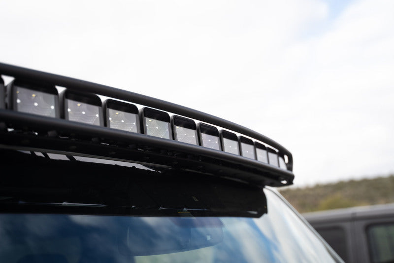 21-23 Ford Bronco DV8 Offroad LBBR-03 Curved Light Bracket for 12 3in. Pod Lights