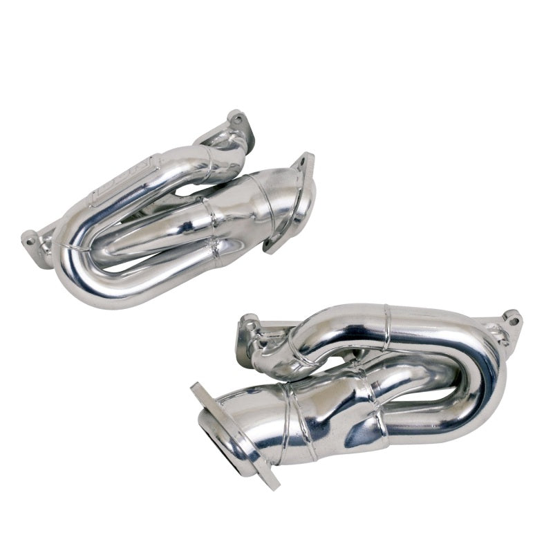 11-17 Ford Mustang V6 BBK 14420 Silver Ceramic Shorty Headers Performance Upgrade