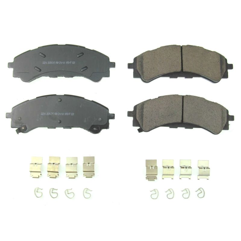 21-23 Ford Bronco / 19-22 Ford Ranger Power Stop 17-2216 Front Z17 Evolution Ceramic Brake Pads w/ Hardware