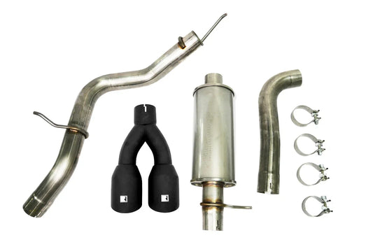 19-23 Ford Ranger 2.3L Roush 422179-BLK Performance Catback Exhaust w/ Black Tips