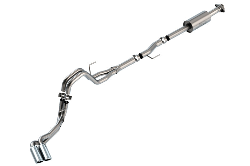 21-25 Ford F-150 2.7L / 3.5L V6 Borla 140871 Cat-Back Exhaust System S-Type