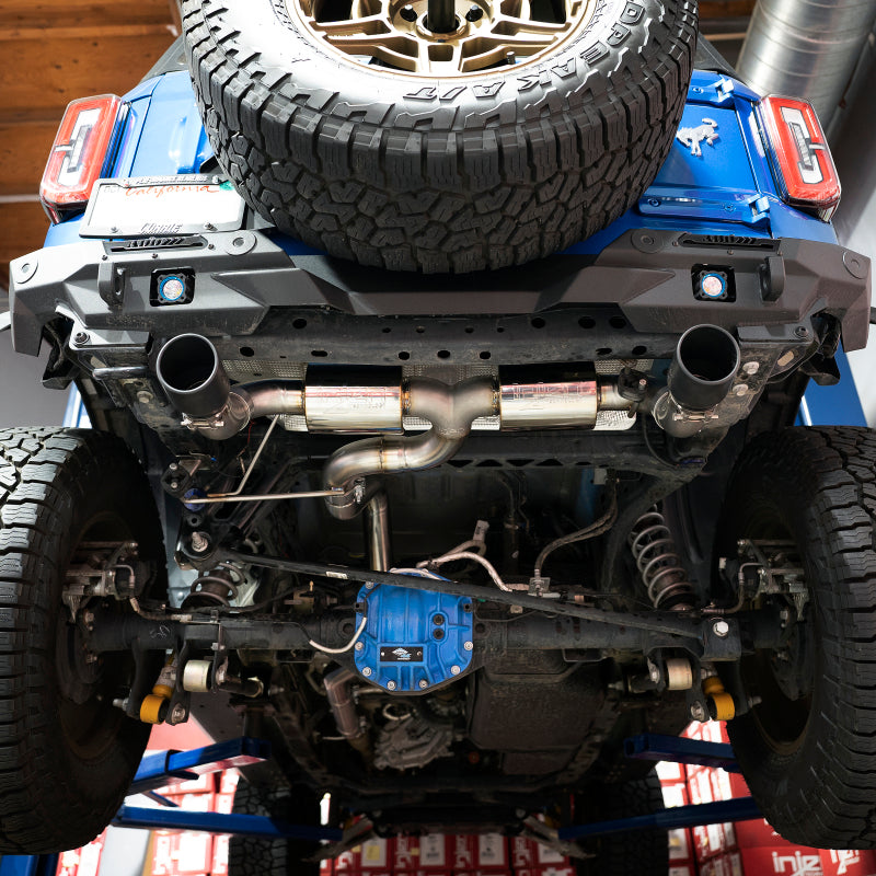21-23 Ford Bronco 2.3L / 2.7L EcoBoost Injen SES9300 Twin Turbo  SS Cat-Back Exhaust