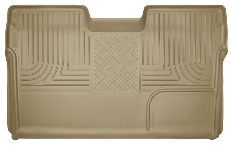 09-14 Ford F-150 Super Crew Husky Liners 19333 WeatherBeater Tan Rear Cargo Liner
