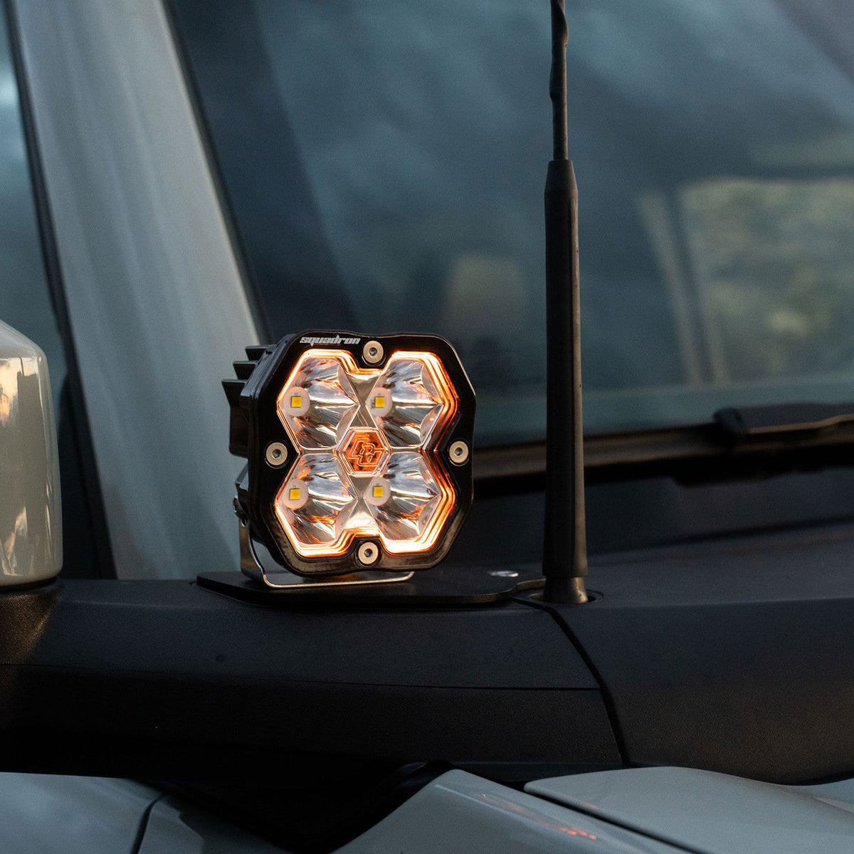 21-26 Ford Bronco / 22-24 Bronco Raptor Baja Designs 440087UP Squadron 2.0 Sport A-Pillar Light Kit - Clear