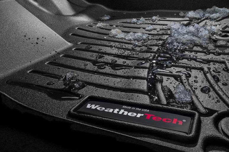 15-24 Ford F-150 Super Cab WeatherTech 446975 w/Bench Seats  Rear FloorLiners -Black