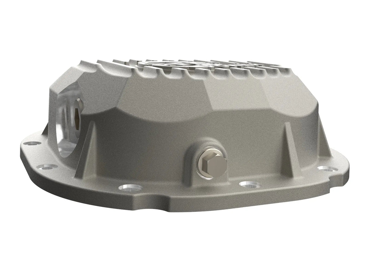 97-14 Ford F-150 / 11-14 Mustang GT 5.0L aFe 46-71410B 90-14 Ford F-150 Rear Differential Cover - Raw Finish Machined Fins