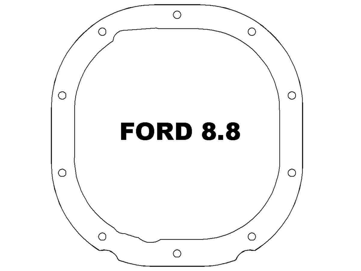 97-14 Ford F-150 / 11-14 Mustang GT 5.0L aFe 46-71410B 90-14 Ford F-150 Rear Differential Cover - Raw Finish Machined Fins