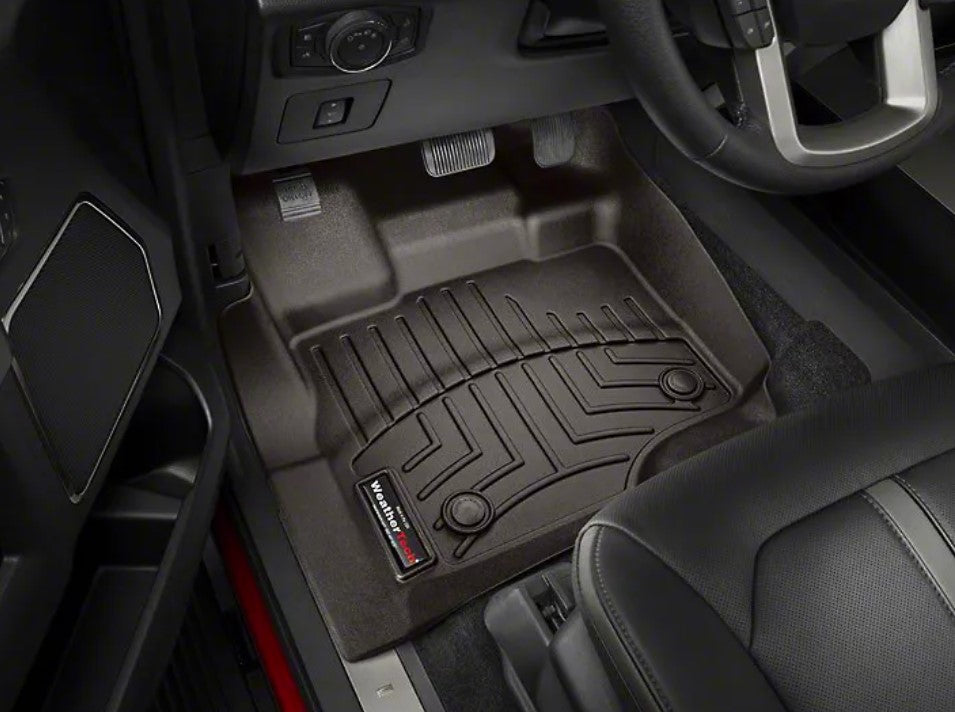 15-24 Ford F-150 WeatherTech 476971 Front FloorLiner -Cocoa