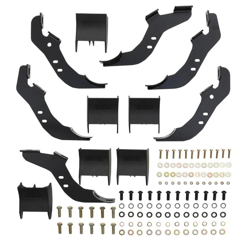 21-25 Ford Bronco (4-Door) Westin 21-24195 PRO TRAXX 4 Oval Nerf Step Bars - Textured Black
