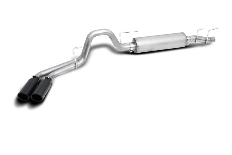 21-25 Ford F-150 V8 5.0L Gibson 69225B 3/2.5in Cat-Back Dual Sport Exhaust System Stainless - Black Elite