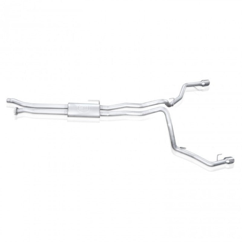 17-20 Ford Raptor V6 Stainless Works FTR17CBUB 3in Catback Factory Connection Under Bumper Exhaust