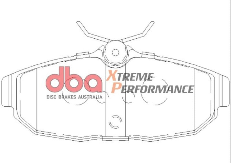 05-10 Ford Mustang GT DBA DB7987XP Rear Xtreme Performance Brake Pads