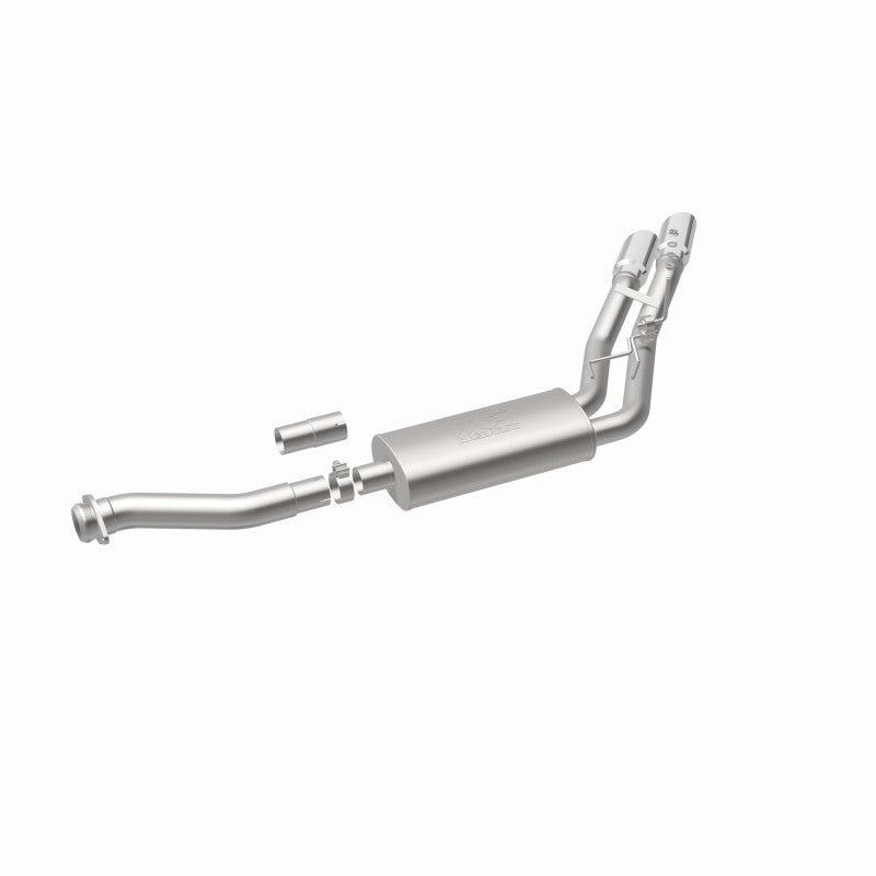 11-14 Ford F-150 V8 5.0L Magnaflow 15101 2.5in SS Cat Back Exhaust Dual Same Side Before P/S Rear Tire Exit