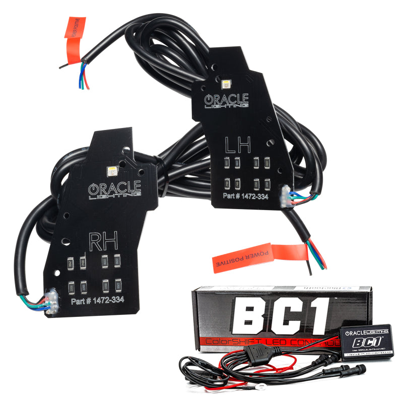 20-24 Ford Explorer Oracle 1472-335 RGB Headlight DRL Upgrade Kit ColorSHIFT® - w/ BC1 Controller