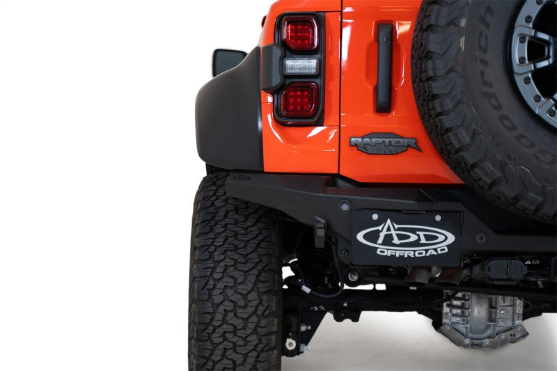 22-23 Ford Bronco Raptor Addictive Desert Designs R26012NA0103 Rock Fighter Rear Bumper