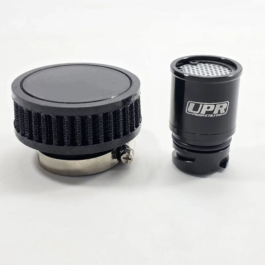 UPR 5013-03 Ford GM Baffled Billet One-Way Valve Cover Crankcase Breather Kit
