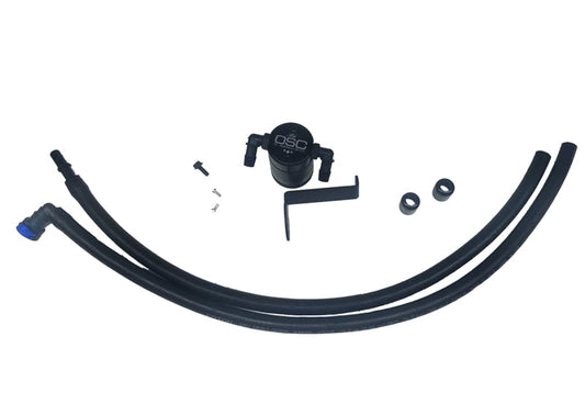 19-24 Ford Ranger 2.3L Ecoboost J&L 3037D-B OSC Oil Separator 3.0 Driver's Side Black Anodized