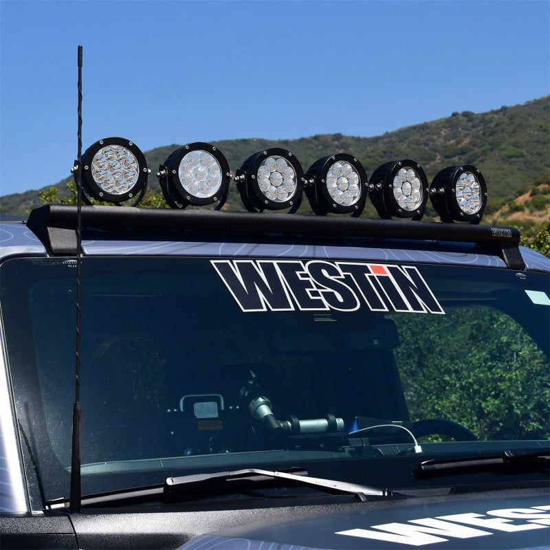 21-23 Ford Bronco (Excl. Bronco Sport) Westin 37-711255 XTS Overhead Light Mount - Tex Black