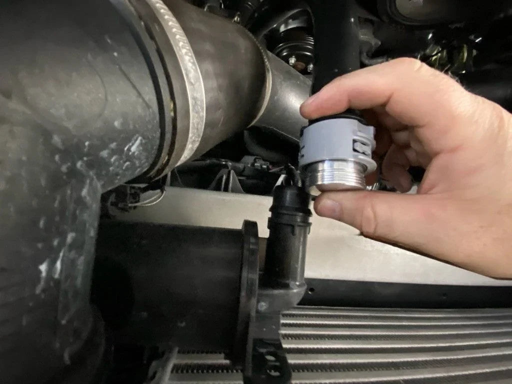 UPR Products 2013-2025 F150 EcoBoost Billet VTA (Vent to Atmosphere) Plug Mod