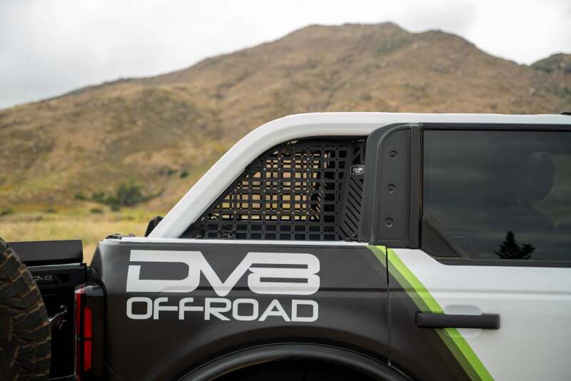 21-26 Ford Bronco DV8 Offroad MPBR-08 Pocketed Rear Window Molle Panels