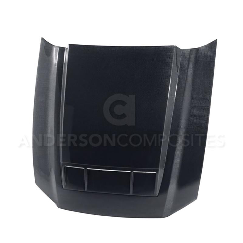 13-14 Ford Mustang GT Anderson Composites AC-HD1011FDMU-TS Ram Air Type-CR Hood