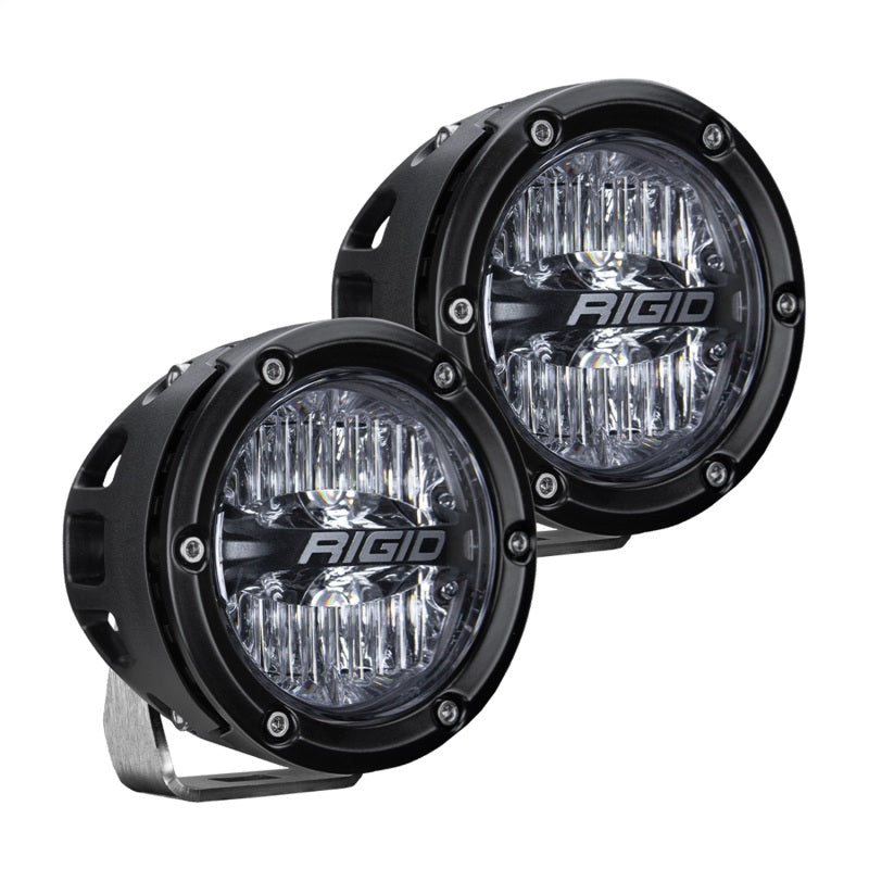 21-23 Ford Bronco Sport Rigid Industries 46711 A-Pillar Light Mount Kit (Incl. 4In 360-Series Drive)