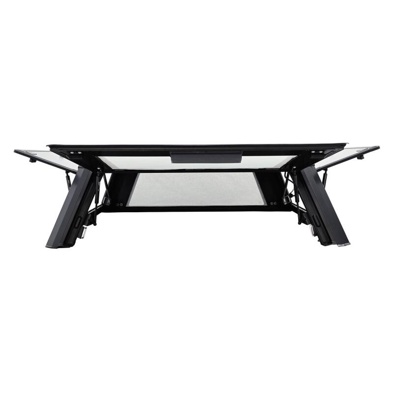 24-25 Ford Ranger Westin 16-11295 EXP Truck Cap with Solid Front Glass Matte Black