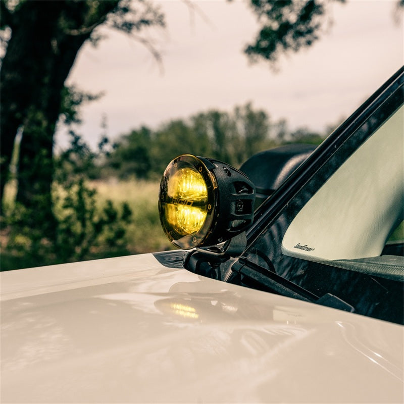 21-23 Ford Bronco Sport Rigid Industries 46711 A-Pillar Light Mount Kit (Incl. 4In 360-Series Drive)