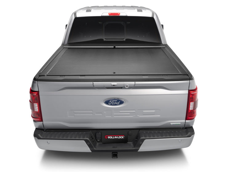 21-24 Ford F-150 Roll-N-Lock LG132M M-Series Retractable Tonneau Cover (w/o OE Cargo Tracks - 78.9in. Bed)
