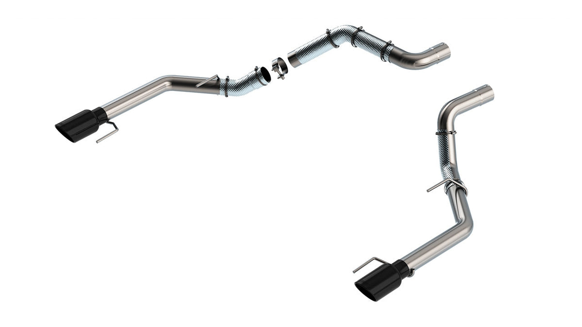 23-24 Ford F-150 Raptor R / 21-24 F-150 Raptor Borla 60727BC 3in Connection Pipe 4.5in Tip - Black Chrome
