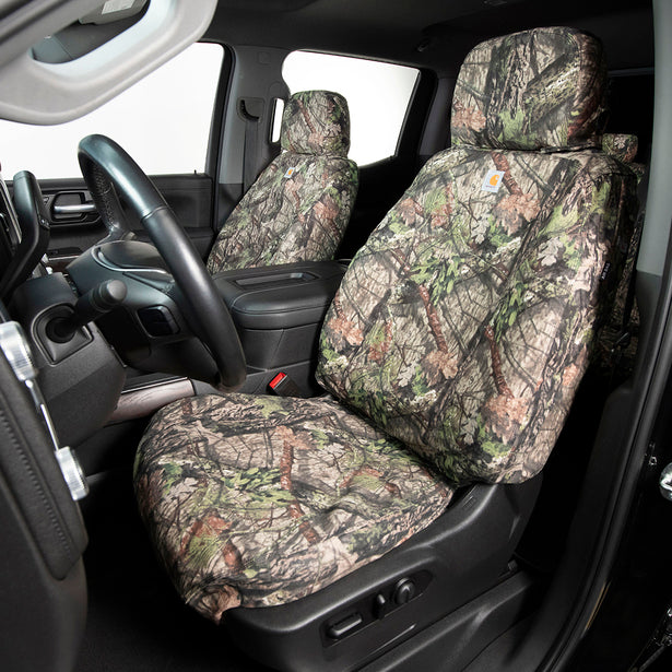 21-25 Ford F-150 Covercraft SSC3494CAMB Mossy Oak Camo Carhartt SeatSaver Custom Seat Covers - Break Up Country: 1st Row