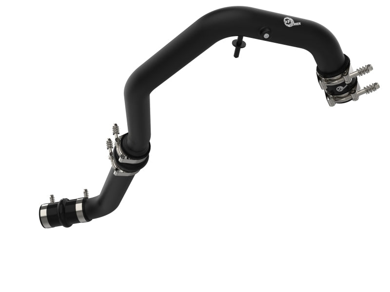 21-23 Ford F-150 2.7L V6 EcoBoost AFE 46-20474-B BladeRunner Aluminum Hot & Cold Charge Pipe Kit Black