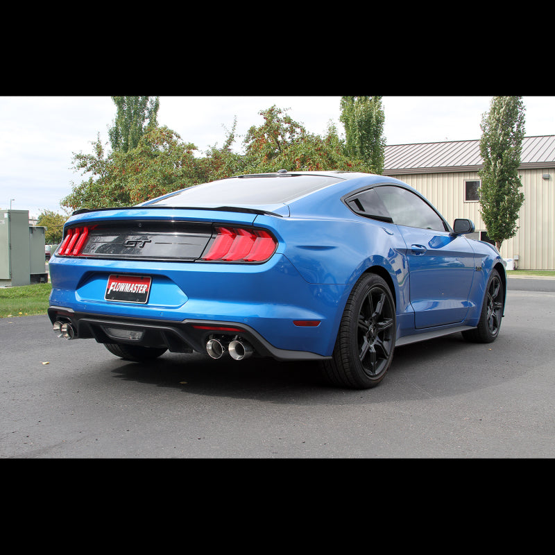 18-23 Ford Mustang GT 5.0L V8 Flowmaster 817799 American Thunder Axle-back Exhaust System