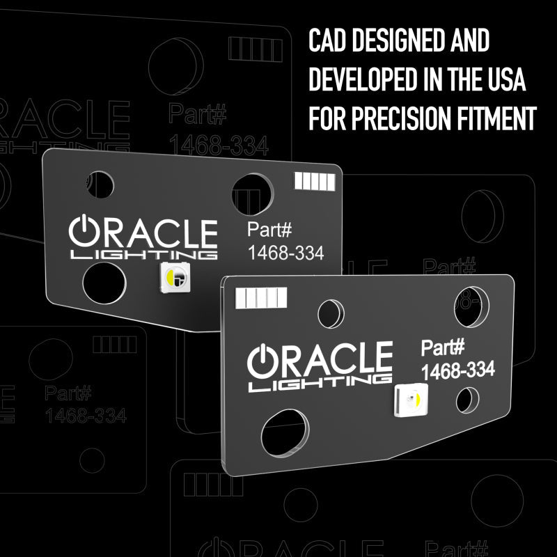 21-24 Ford Bronco Oracle 1468-333 RGB+W Headlight Halo Upgrade Kit ColorSHIFT® - w/ 2.0 Controller