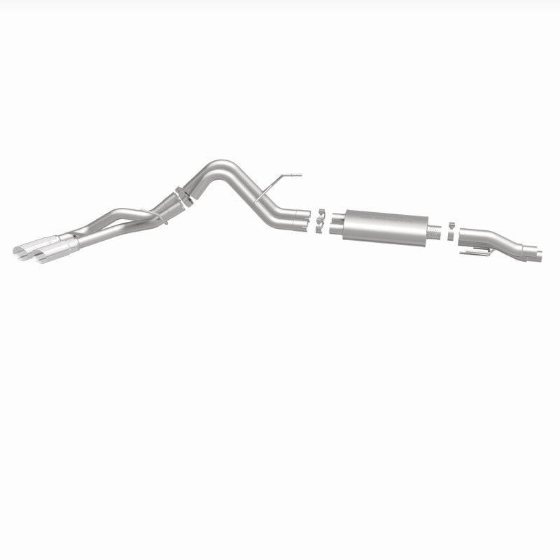 11-14 Ford F-150 V6 3.7L / V8 5.0L & 6.2L MagnaFlow 15461 Catback Exhaust Dual Same Side Exit w/ 3.5in SS Tips
