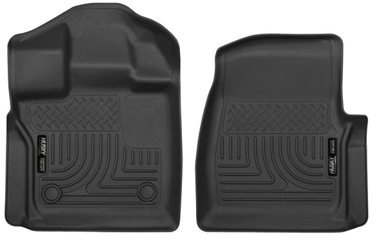 15-26 Ford F-150 Standard Cab Husky Liners 52751 X-Act Contour Black Floor Liners