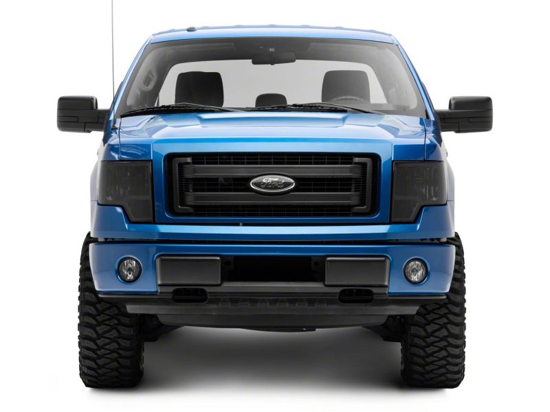 09-14 Ford F-150 Raxiom T551344 Axial OEM Style Rep Headlights- Chrome Housing- SmokedLens