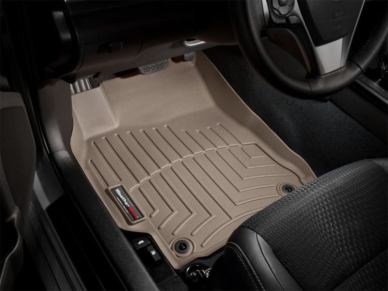 09-14 Ford F-150 WeatherTech 456111 Front Floorliners -Tan