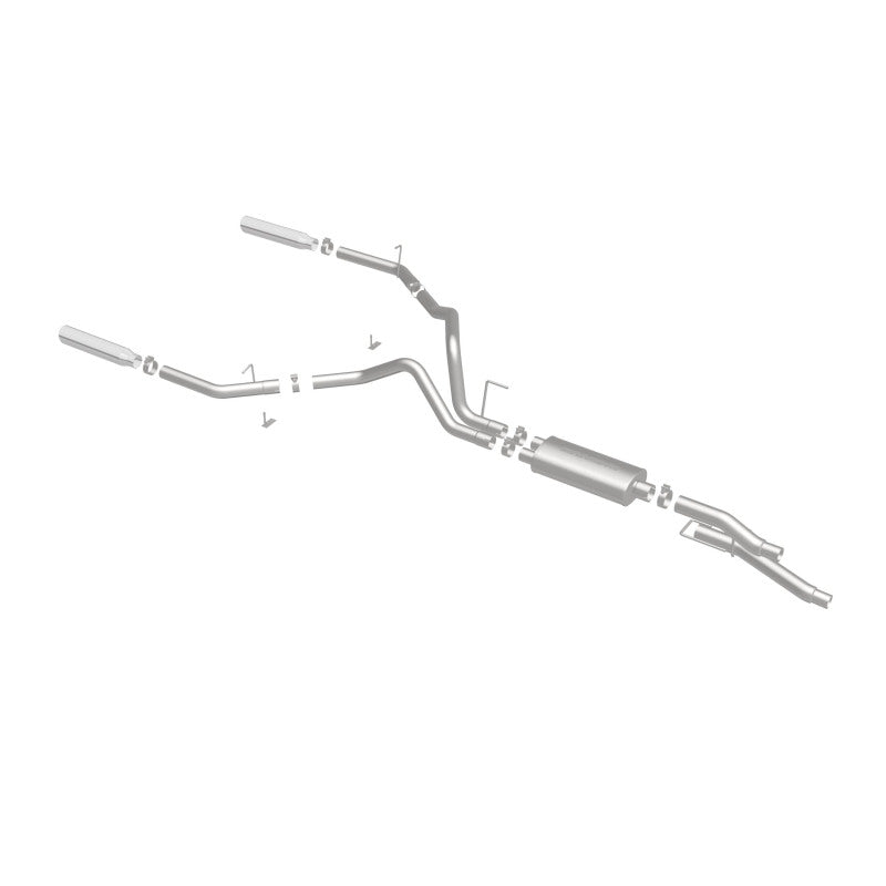 04-10 Ford F-150 V8 5.4L/4.6L MagnaFlow 16520 SYS C/B 09 F-150 EC-CC/SB dual splt