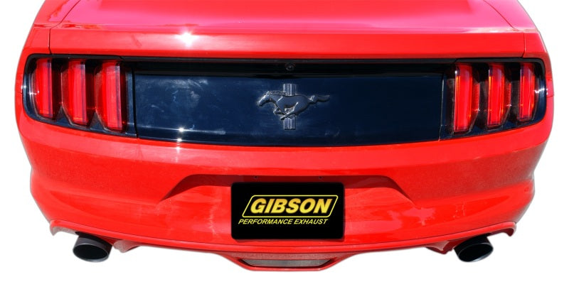15-17 Ford Mustang V6 3.7L Gibson 619015 2.5in Stainless Cat Back Dual Exhaust System