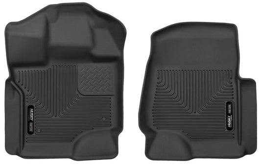 15-25 Ford F-150 V6 & V8 Husky Liners 53341 X-Act Contour Black Front Seat Floor Liners