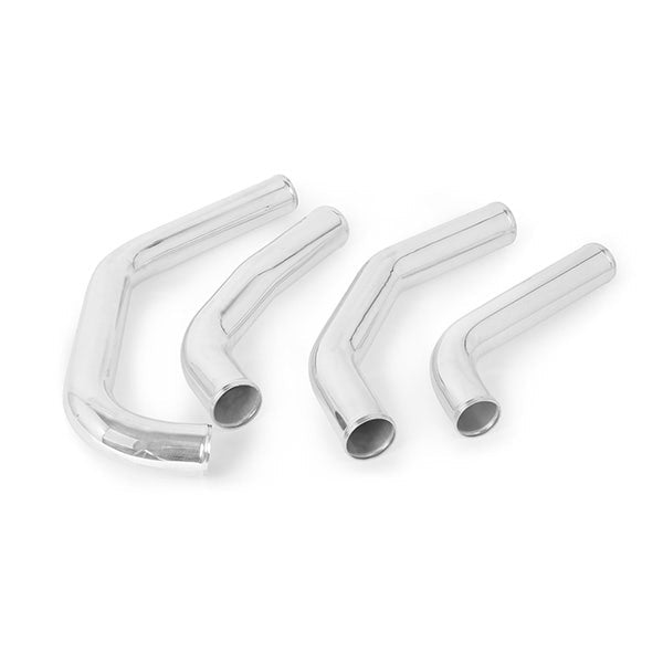 15-17 Ford F-150 V6 2.7L Mishimoto MMINT-F27T-15KPSL Silver Performance Intercooler Kit w/Polished Pipes