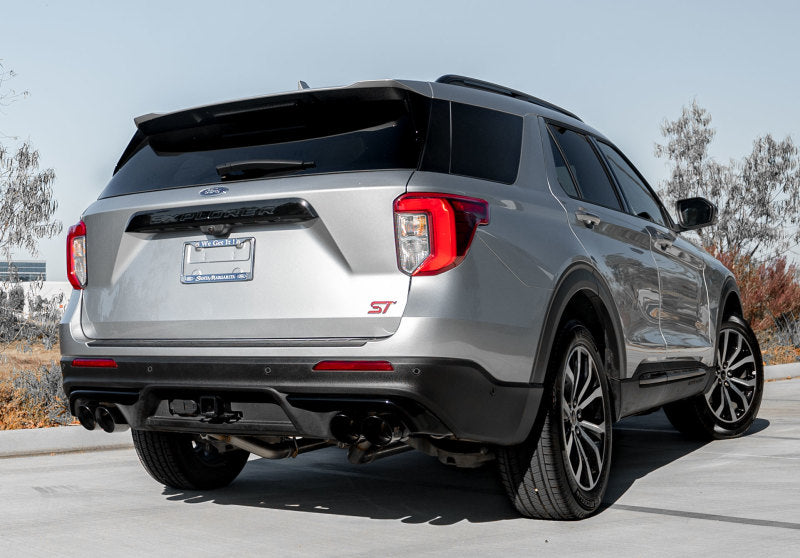 20-23 Ford Explorer V6 3.0L MagnaFlow 19515 Dual Exit Quad Black Chrome Tip Street Series Cat-Back Exhaust