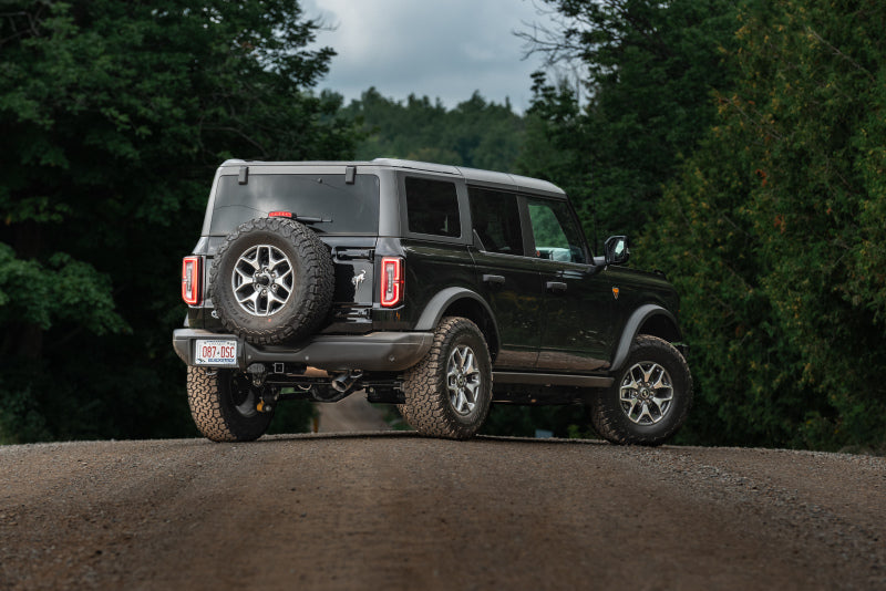 21-23 Ford Bronco 2.3L / 2.7L Ecoboost MBRP S5235AL 3" Single Rear Exit Cat Back Exhaust Kit