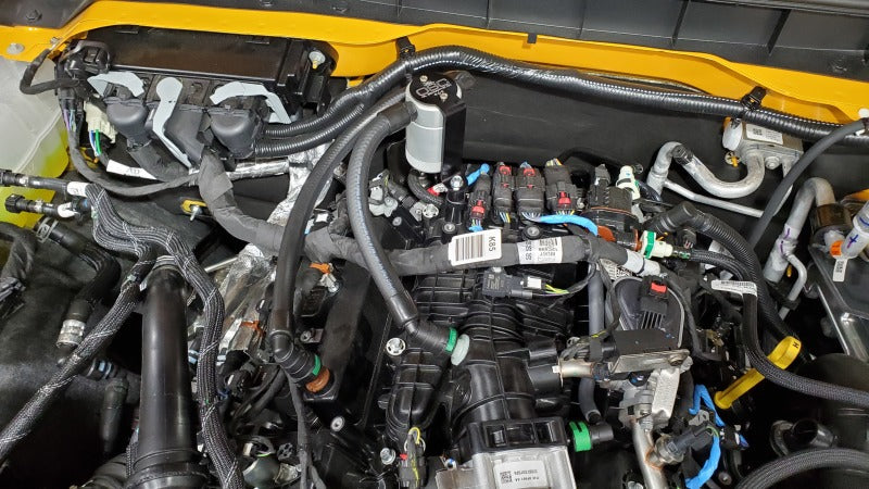 21-26 Ford Bronco 2.7L EcoBoost J&L 3073P-C 3.0 Oil Separator Passenger Side - Clear Anodized